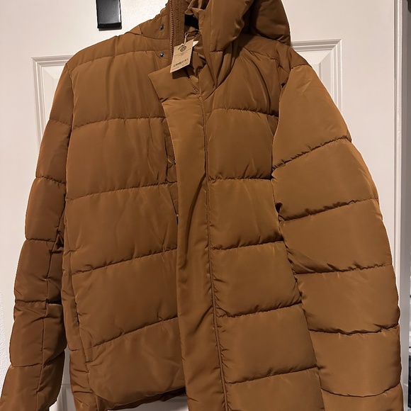 Aware Men's Recycled Polyester Hooded Puffer Jacket - Picture 5 of 6